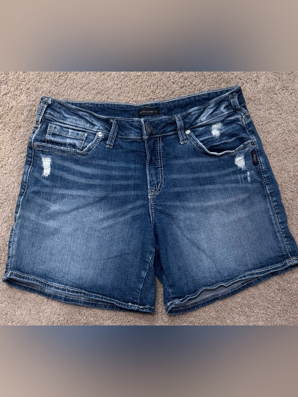 Silver Women's Jean Shorts - almost new